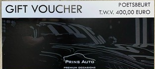 Gift voucher Poetsbeurt
