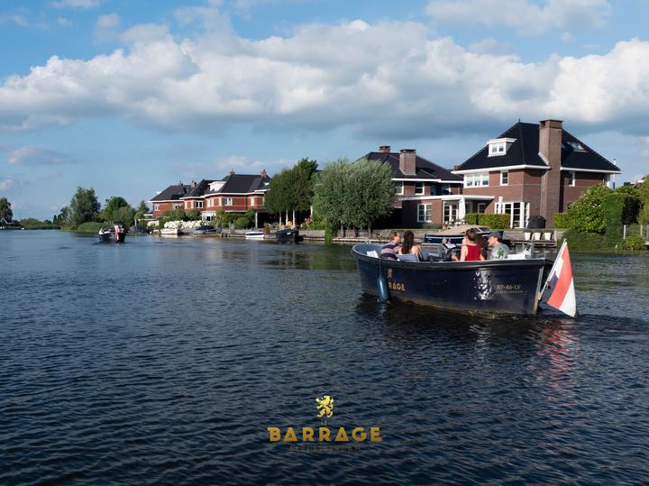 Bootje varen bij Le Barrage - 2 uur incl. een hapje en drankje