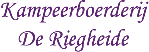 Kampeerboerderij 'De Riegheide' Kampeerboerderij 'De Riegheide'
