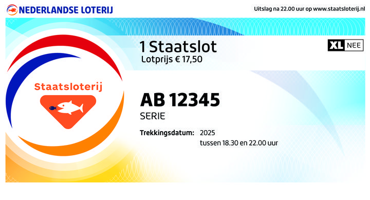 Heel Staatslot zonder XL