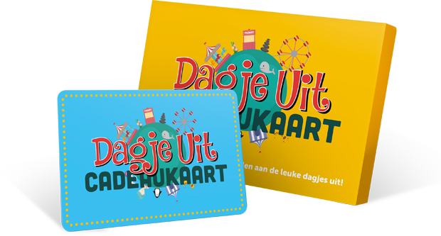 Dagje uit cadeaukaart; keuze uit 40 verschillende uitstapjes