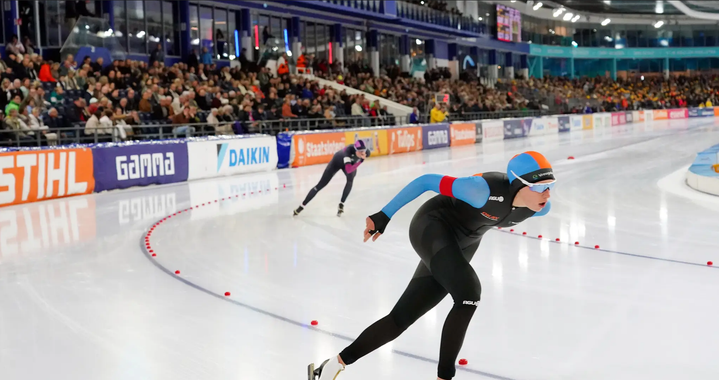 Twee tickets schaatswedstrijd