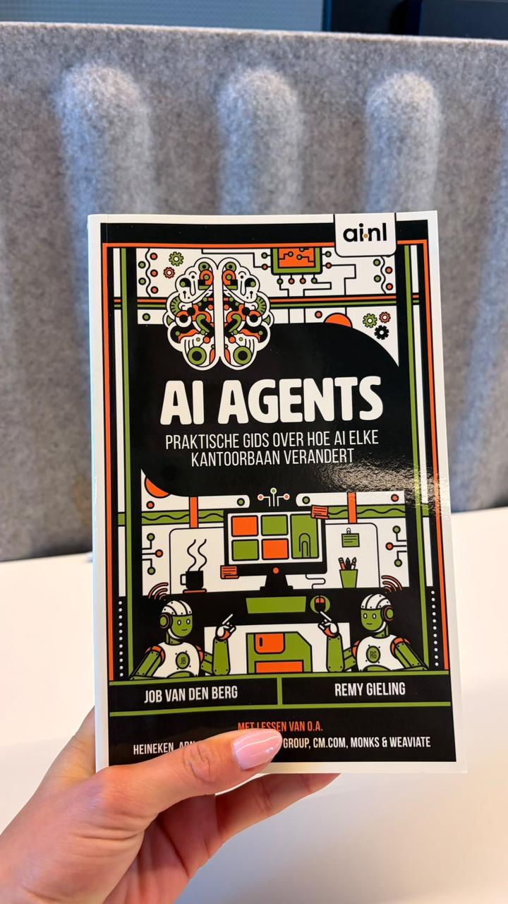 Boek AI agents van Job van den Berg & Remy Gieling