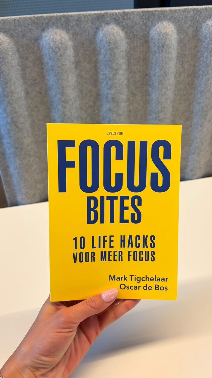 Boek Focus bites van Mark Tigchelaar en Oscar de Bos