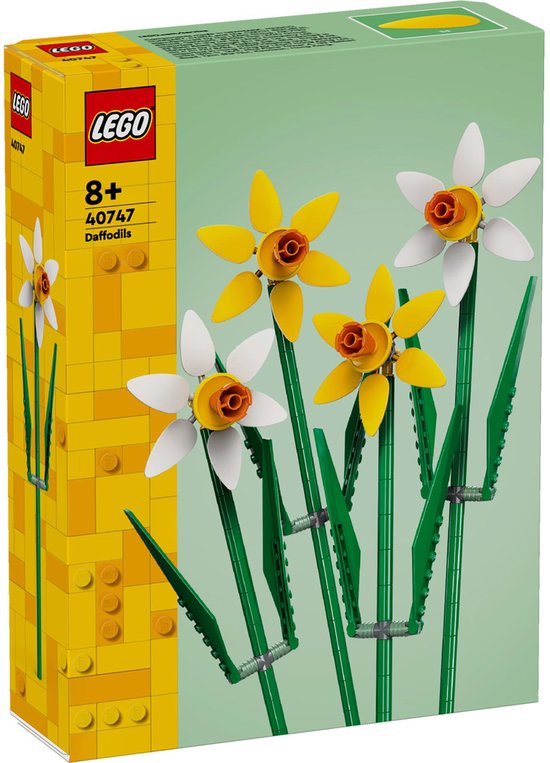 Bouwpakket LEGO Bloemen Narcissen of Lotusbloemen