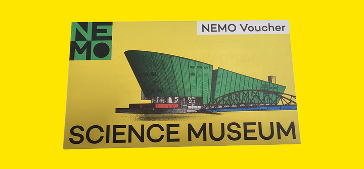 2 toegangskaarten voor NEMO Science Museum