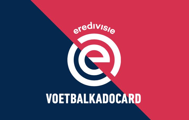 Eredivisie giftcard t.w.v. € 100,-