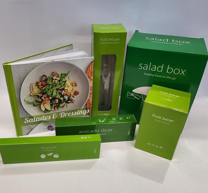 Fitlabel gezond eten pakket