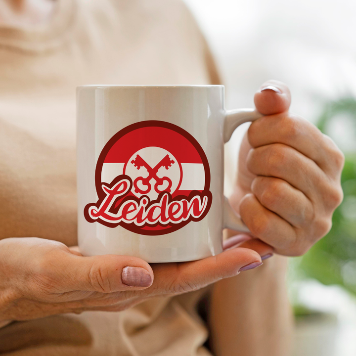 Leidse mok naar keuze van De Cartograaf