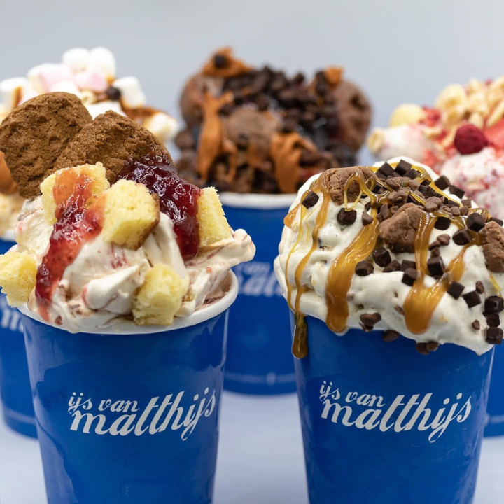 1 liter bak ijs van IJs van Matthijs