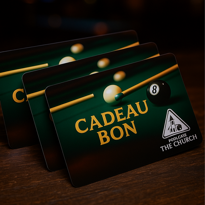 Cadeaubon 1 uur poolbiljart bij Poolcafe the Church