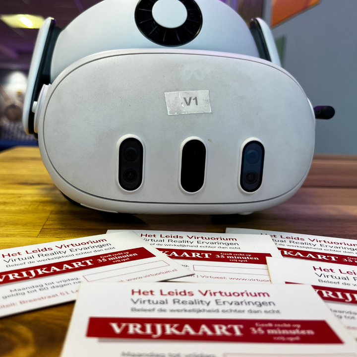 Vrijkaart van 35 minuten voor Het Virtuorium