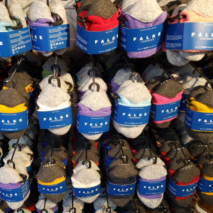 Falke slof/pantoffel van Oerlemans (maat 21 t/m 46)