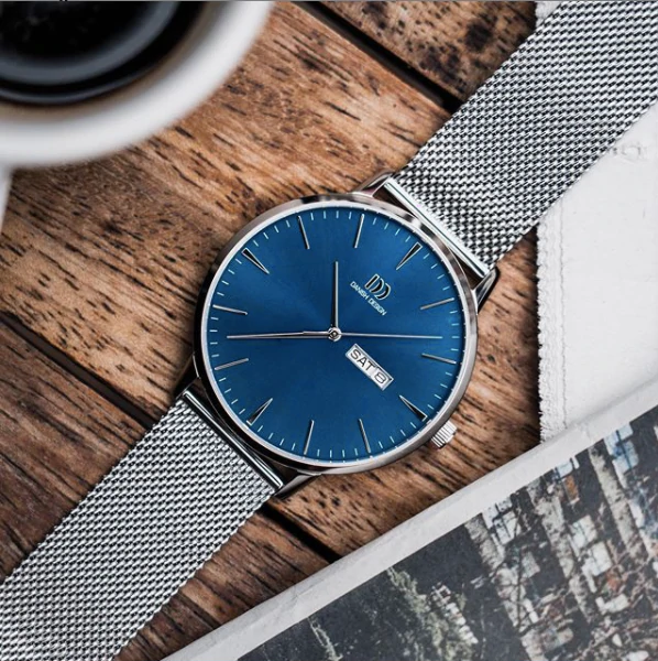 Een herenhorloge van Danish design