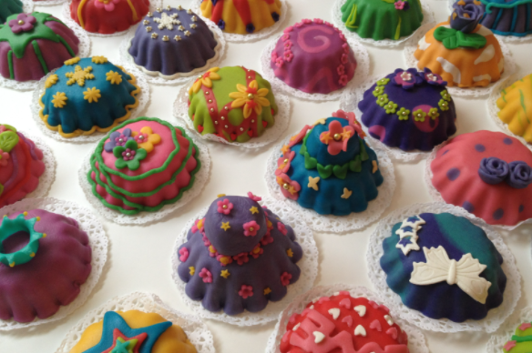 4 Arta La Tarta dieren-minitaartjes