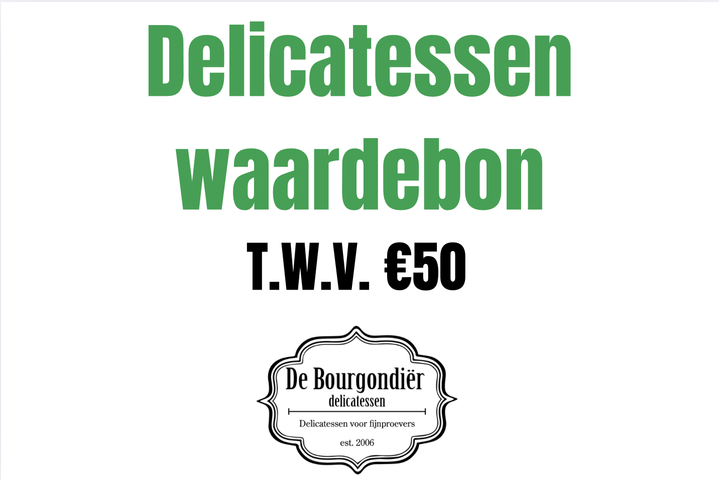 Delicatessen waardebon