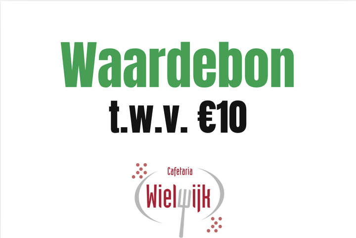 Waardebon Cafetaria Wielwijk