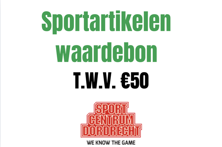 Sportartikelen waardebon