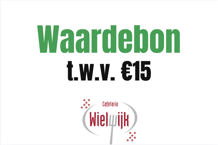 Waardebon Cafetaria Wielwijk