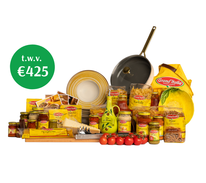 Italiaans pakket t.w.v. €425,-