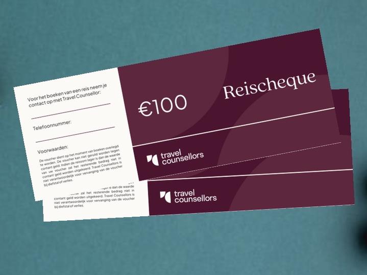 Travel Counsellors Reischeque t.w.v. €400
