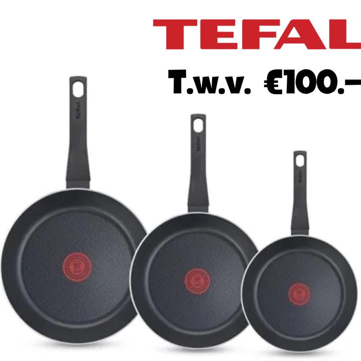 Tefal vierdelig pannenset