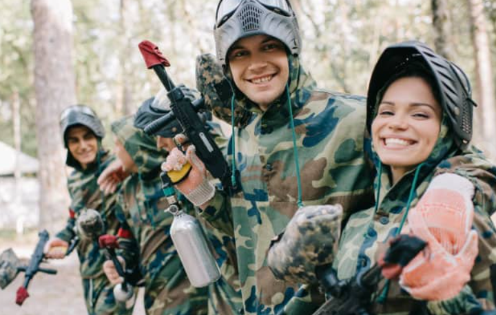 Paintball of airsoft uitje voor 10 personen