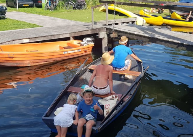 Gezellig een ochtend roeien