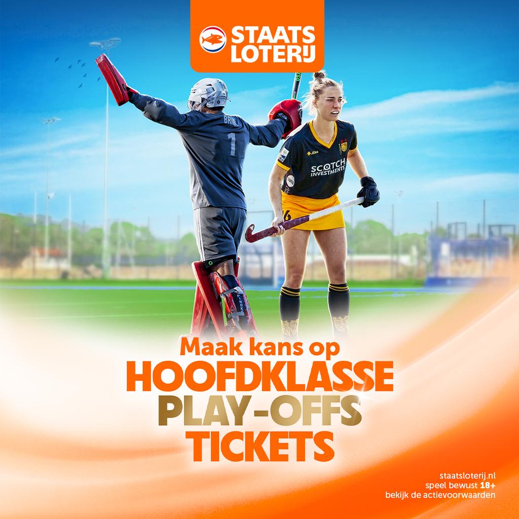 Win play-off finale tickets Hoofdklasse Hockey 25/26