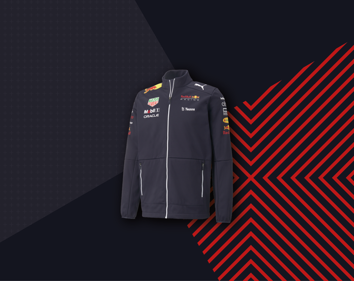 Officiële Red Bull Racing Teamline Softshell Jas